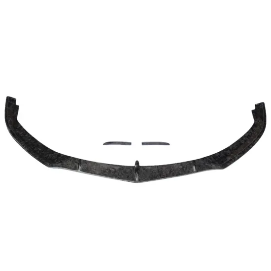High-Quality ED1 Forged Carbon Front Splitter for W205 C63 Sedan and C63S Coupe