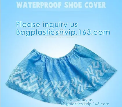 Disposable Blue waterproof rain boot/shoe covers,rain cover for shoes,Eco-friendly Professional Shoe cover