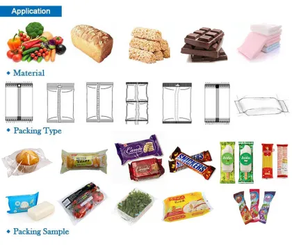 Automatic High Speed Ice Pops/Ice Lolly Pillow Bag Wrapping Machine
