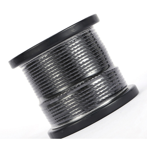 Black Stainless Steel Wire Rope
