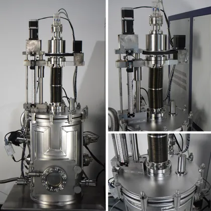 four source high vacuum resistance evaporator