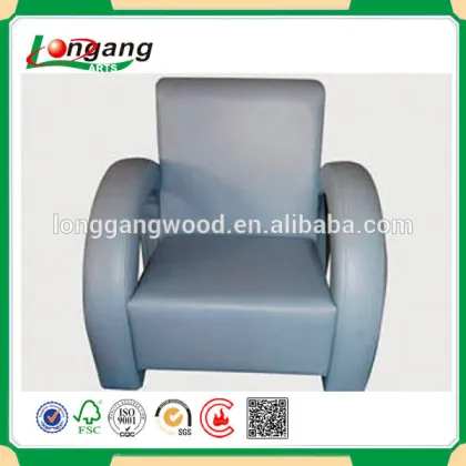 Wooden sofa legs children PU children sofa USES: children's sofa