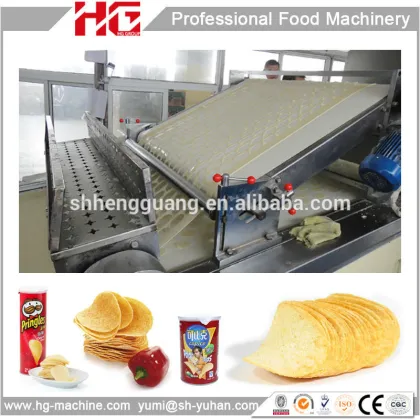 Brand new 250Kg per hour Pringles potato chips production line