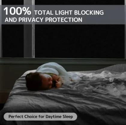 Black out film for house windows