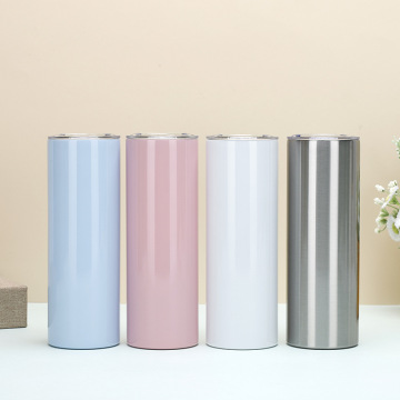 Customizable Stainless Steel 20oz Tumbler - Double Wall Insulated Sublimation Blanks for US Warehouse