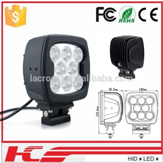 7inch 80w 6000k Ip67 Offroad Led Work Light