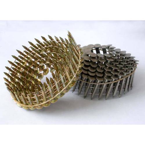 Ring Shank Coil Nails Coil Nails with Clout Nails Manufactory