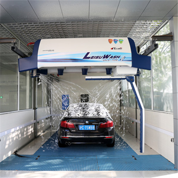 Auto car wash machine touchless