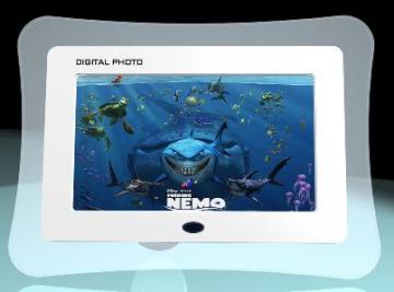 7-inch Butterfly-Shaped digital photo frame