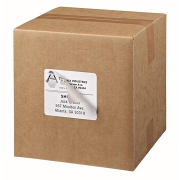 5.5"X8.5" Label Stickers Paper Sheets