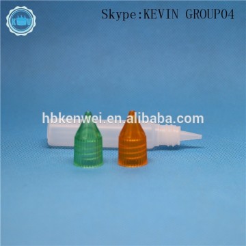 PE e juice Unicorn Bottles with screw cap 10ml,big mouth