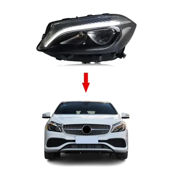 AMG Style LED Headlights for Mercedes Benz A Class W176 2013-2018 Plug and Play Upgrade