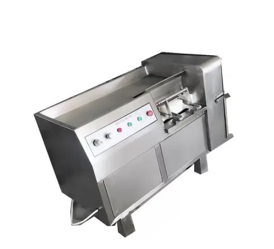Meat Processing Plant Cube Dicer Cutting Machine