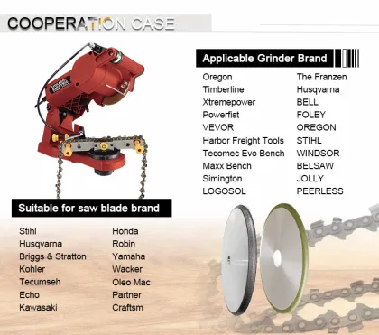 145mm Electroplated Diamond Grinding Wheel for Stihl Chain Saw