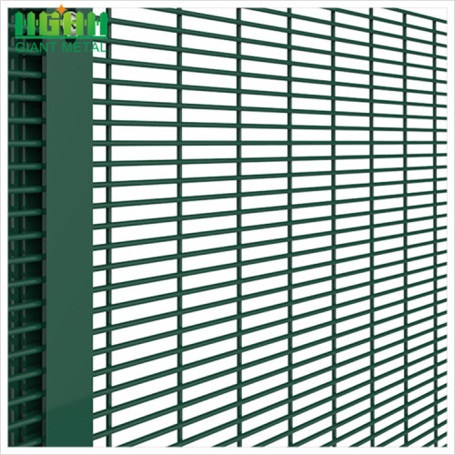 Hot-dicelup Galvanized 358 Security Prison Mesh Fence