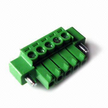 Euro Terminal Block with 2 to 24 Pins and 2,000V AC Dielectric Strength