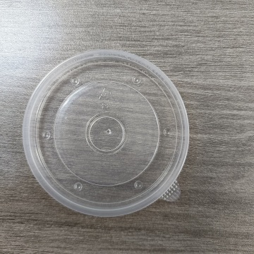 90mm PP lid for 8/12oz Paper Soup Bowl