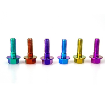 Titanium Bolts: M5, M6, M8, M10, M12 for Motorcycle Applications - Grade 5 Specification