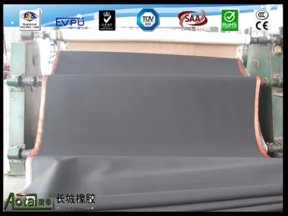 INSERTION Rubber Sheet Cloth Insertion EP Fabric Rubber Flooring Mat