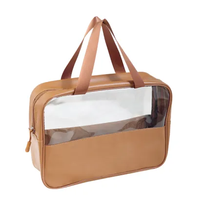 Wholesale High-Appearance Light Luxury Transparent Makeup Bag
