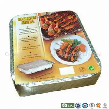 Multifunction nonpollution disposable grill with LFGB approval