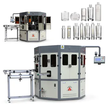 Automatic Hot Foil Stamping Machine for Wine and Perfume Bottles