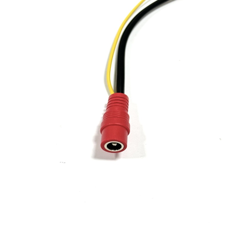 DC 5.5x2.5mm Male Female with Red Alligator Clip Power Test Cable