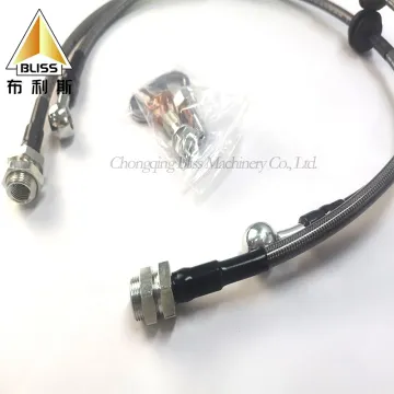 BLISS Big 6 Piston Brake Caliper Kit - 75cm to 90cm Hydraulic Brake Hose