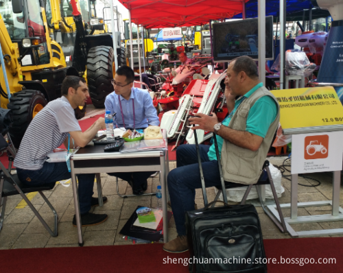 Farm Harvest Wagon and Tiller Machines: Agricultural Walking Harvester Equipment