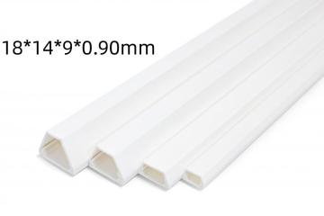 18*14*9*0.90mm شبه منحرف PVC TRUNKING