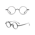 Round Frame Titanium Designer Glasses Womens Mens