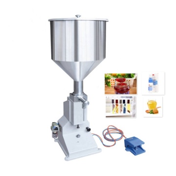 Pneumatic Filling Machine for High Viscosity Liquids like Honey, Juice, and Cosmetics