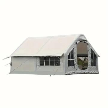 Weatherproof Inflatable Tent for 4-10 People – Large Camping Shelter