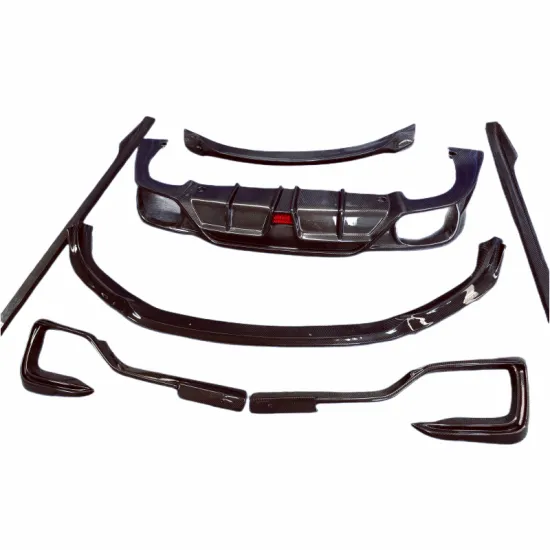 14-17 Maserati Ghibli Carbon Fiber Front Lip, Rear Lip, Fog Lampshade, Air Vent Body Kit