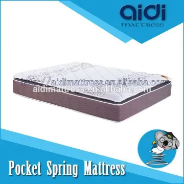 Elegant High Density Polyethylene Foam Pocket Spring Coil Mattress AL-1109