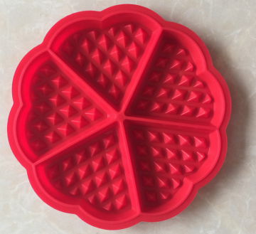 5-Cavity Silicone Soap Chocolate Pudding Baking Mould