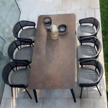 Outdoor Leisure Rattan and Teak Furniture for Hotels and Restaurants