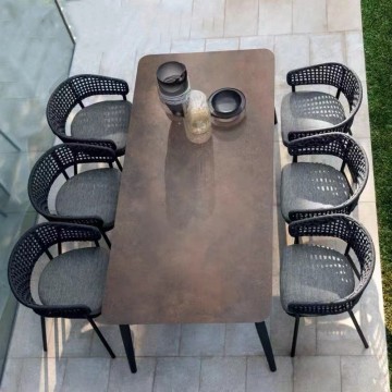 Outdoor Leisure Rattan and Teak Furniture for Hotels and Restaurants