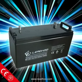 solar battery 12V100AH maintenance-free lead-acid batteries