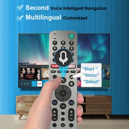 Replacement RMF-TX600U TV Voice Remote Control for Sony LCD LED Bravia OLED UHD 4K Ultra HD XBR Series