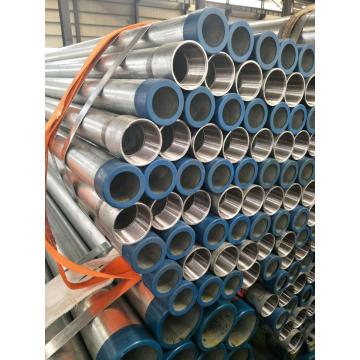 DN50 hot dipped galvanized steel pipe pre galvanized