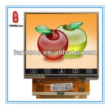 1.77 inch landscape lcd display for samsung and blackberry 9700