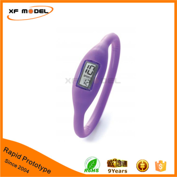 Foshan manufacturer direct selling cnc machining soft rubber watch prototype