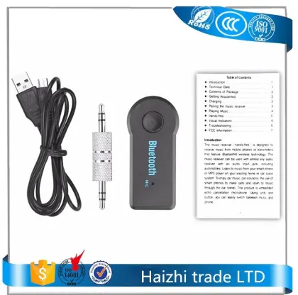 adapter receiver bluetooth handsfree car kit