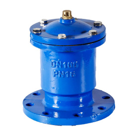 Industrial Flange Single Port Valve for Exhaust