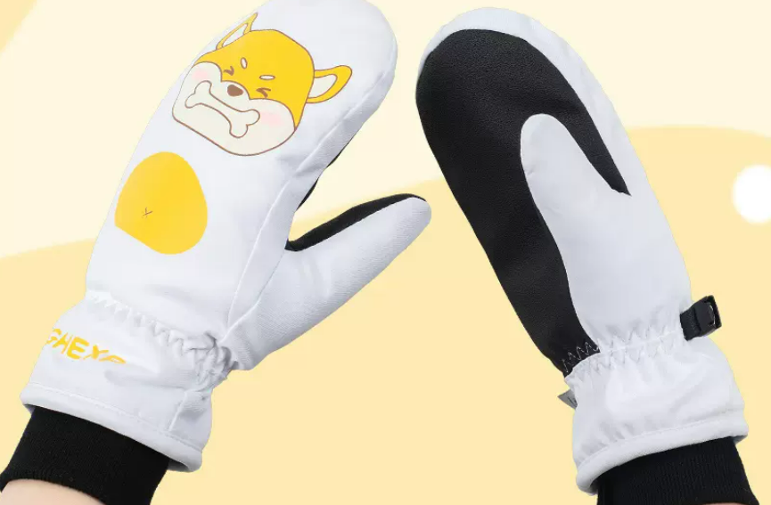 Kids Snowboard Gloves Padded