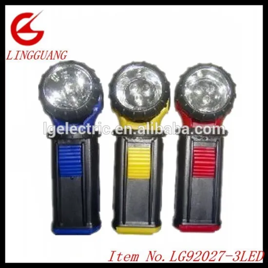 3LED Plastic Torch