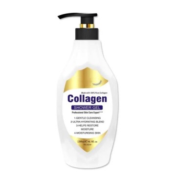 Shower gel body wash cosmetic tube packaging