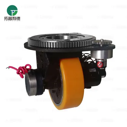 Omnidirectional DC Motor Driving Wheels for AGV Robots in Warehouse Industries