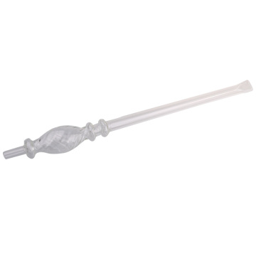 Cross-border new hot selling 45cm gourd shape glass straws hookah accessories wholesale